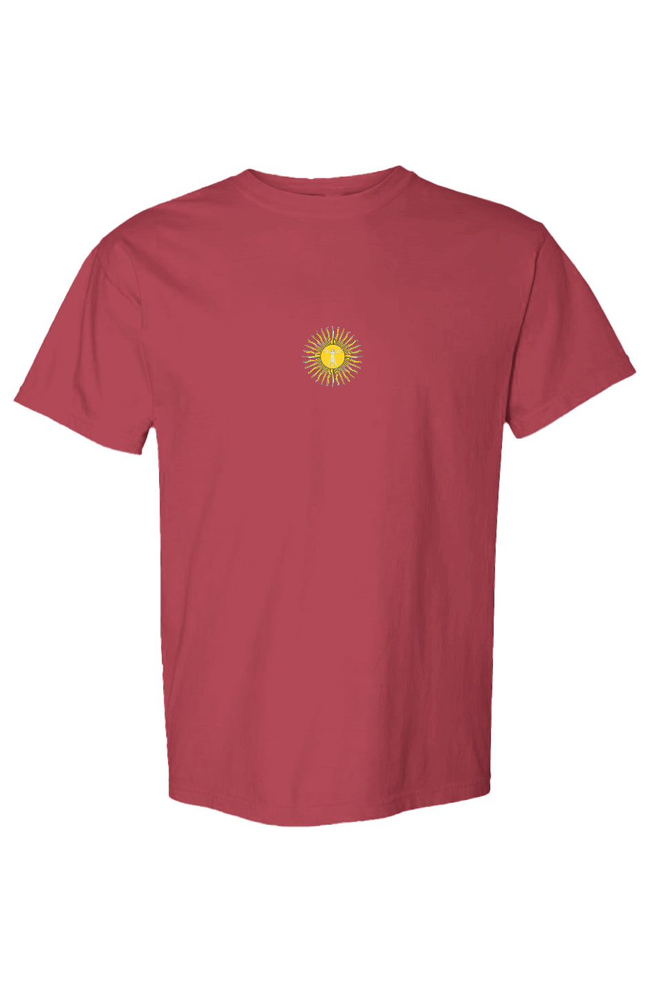 100% Cotton VIRTUEVIAN 'Golden Boy' Logo Shirt